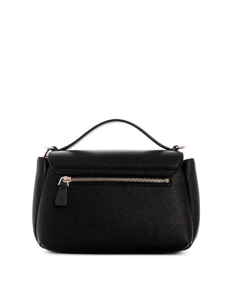 Cartera Guess Mujer Evie Handle Flap Negro-2