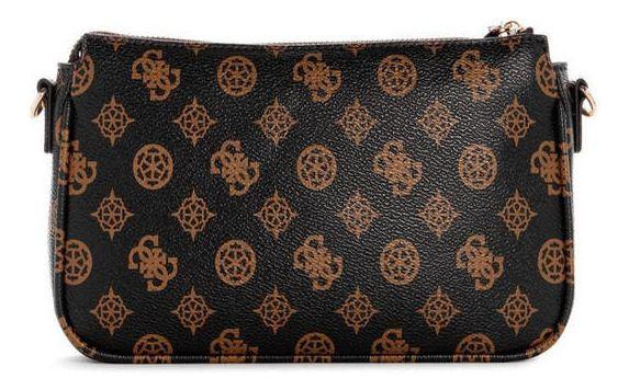 Cartera Guess Mujer Noelle Dbl Pouch Crssbody Café-2