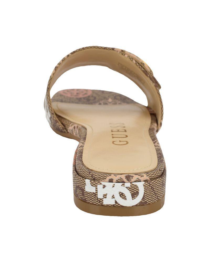 Sandalias Guess Mujer Footwear Gwtoco Café-6
