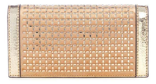 Mini Cartera Guess Mujer Gilded Glamour Xbody Clutch Dorado-2
