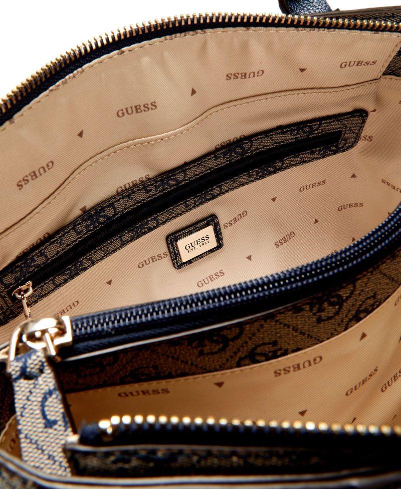 Cartera Noelle Ii Luxury Satchel Azul-3