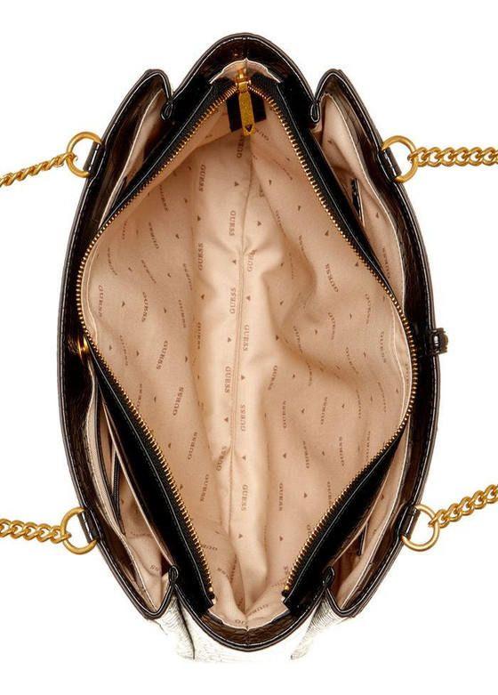 Cartera Guess Mujer James Girlfriend Carryall Negro-3