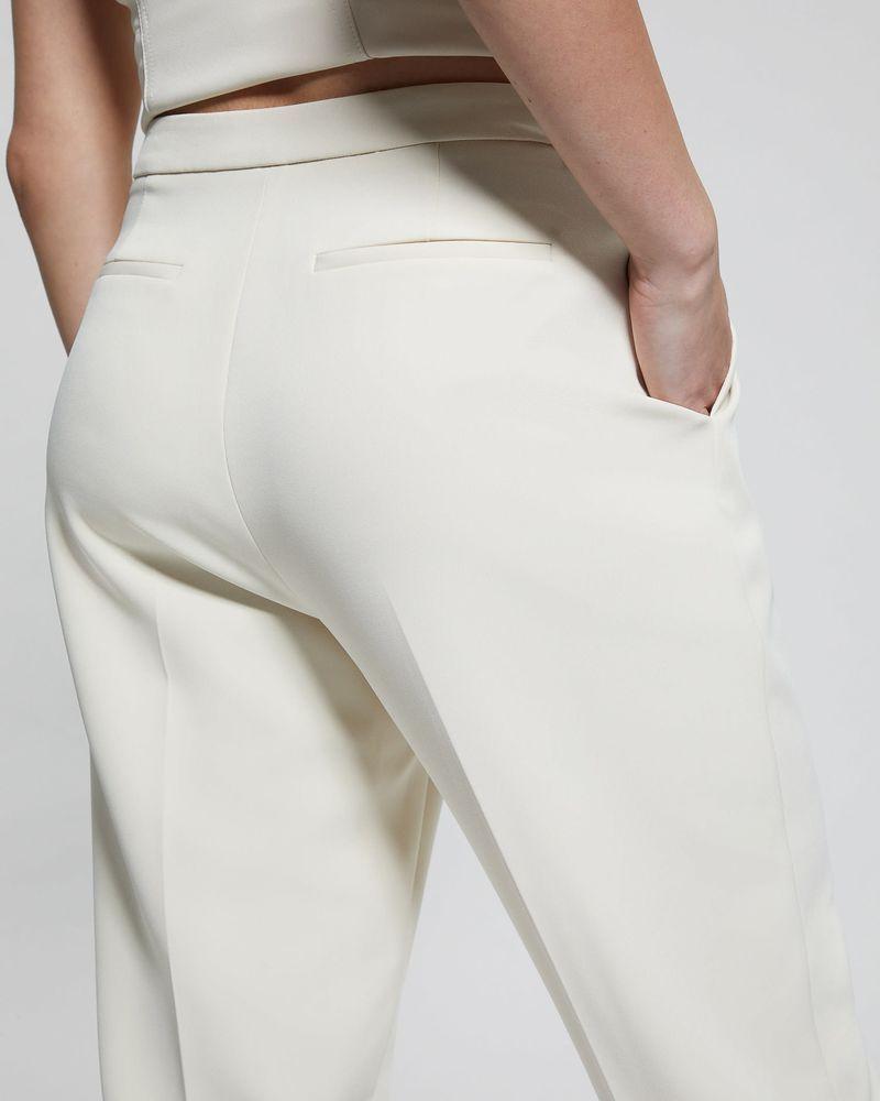 Pantalon Guess Mujer Roberta Structure Jogger Café-2