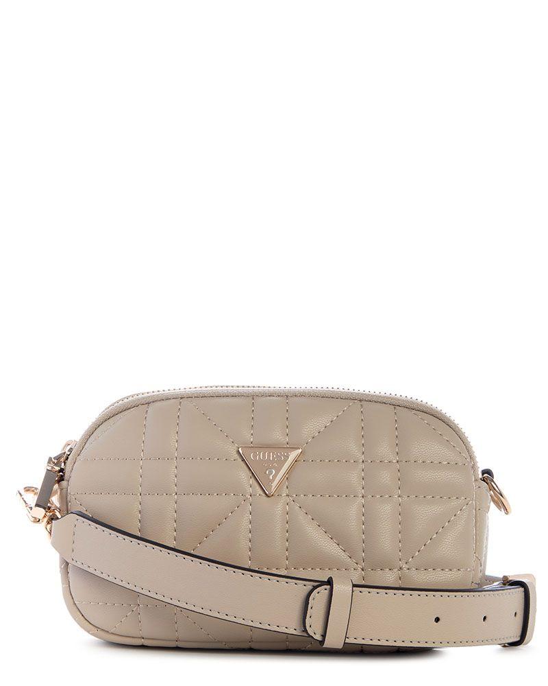 Mini Cartera Guess Mujer Edita Mini Camera Bag Gris-0