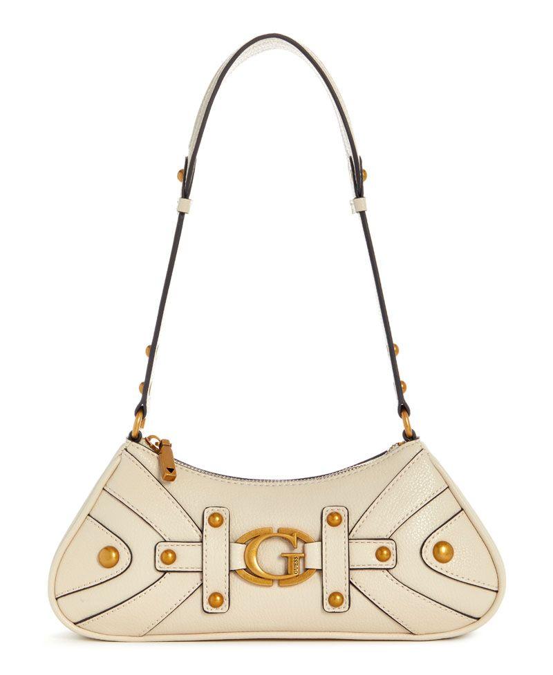 Mini Cartera Guess Mujer Mintha Mini Top Zip Shldr Bag Café-0