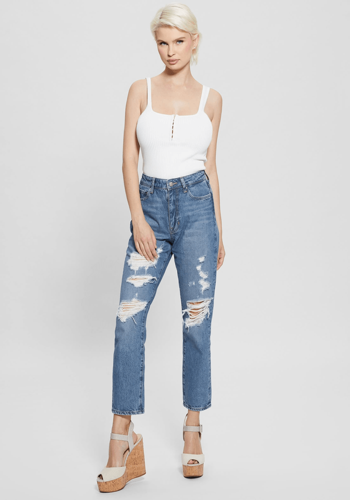 Jeans Guess Mujer It Girl Celeste-1