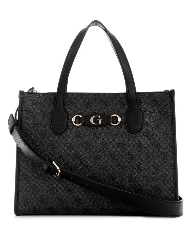Cartera Izzy 2 Comp Tote Gris Oscuro-0