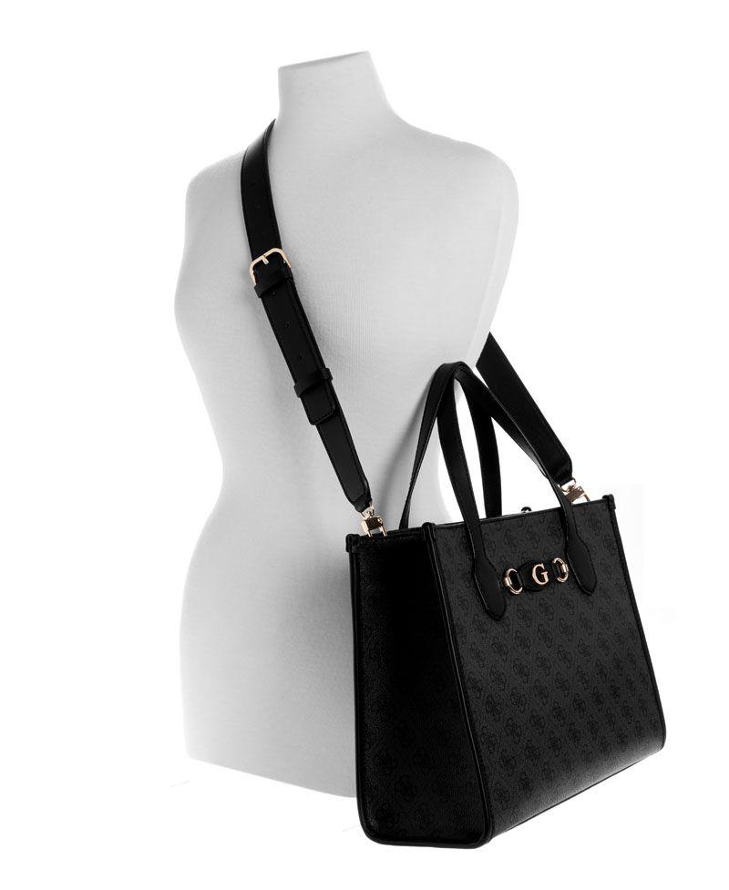 Cartera Izzy 2 Comp Tote Gris Oscuro-4