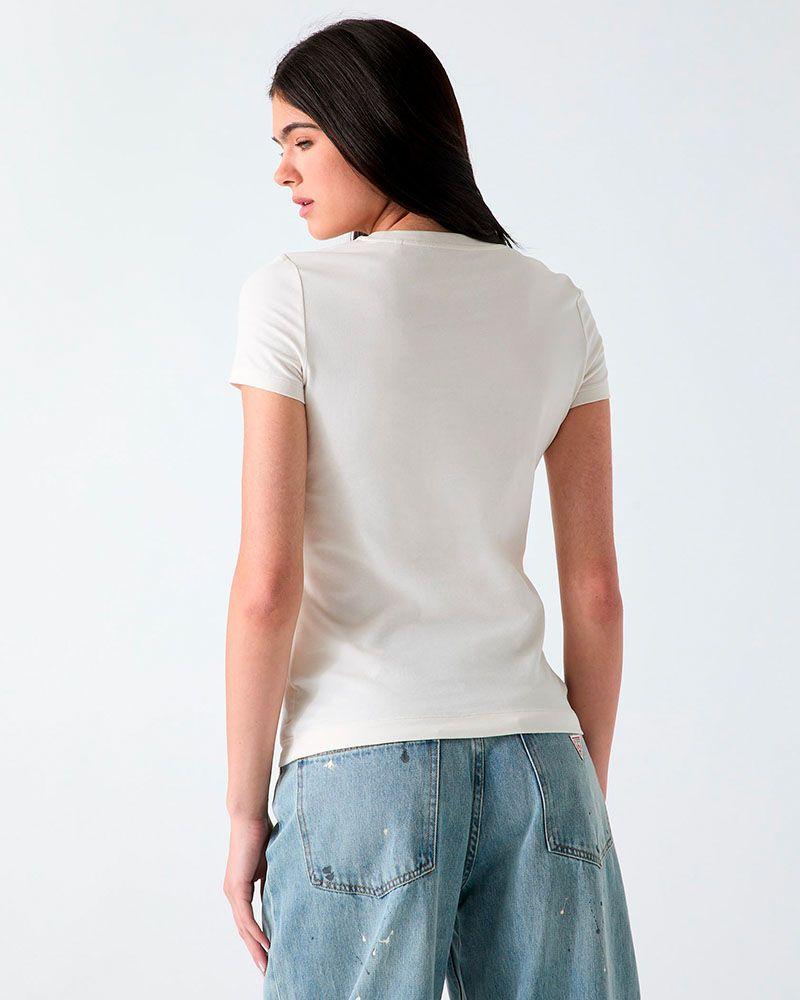 Polera Cn Ss Logo Lace Tee-1