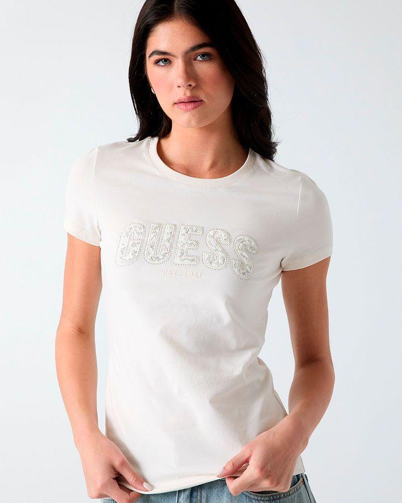 Polera Cn Ss Logo Lace Tee-2