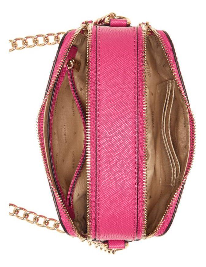 Cartera Guess Mujer Noelle Camera Crossbody Rosado-3