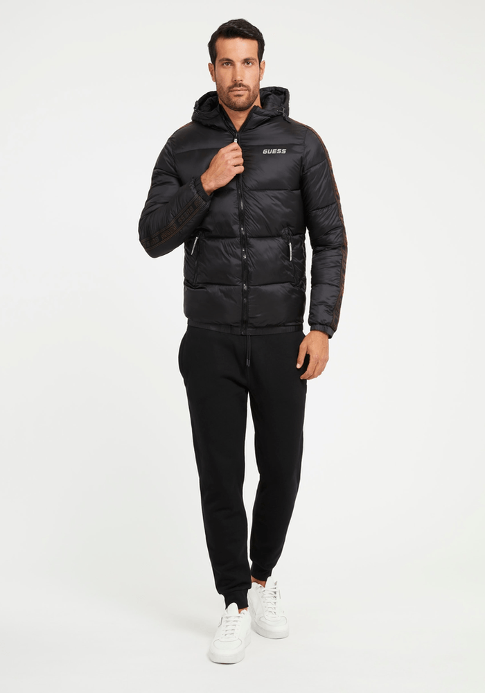 Chaqueta Guess Hombre Byrnie Padded Jacket Negro-1