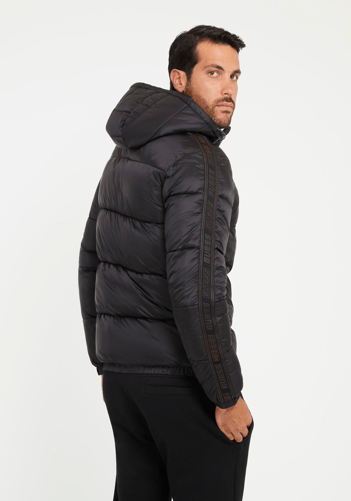 Chaqueta Guess Hombre Byrnie Padded Jacket Negro-2