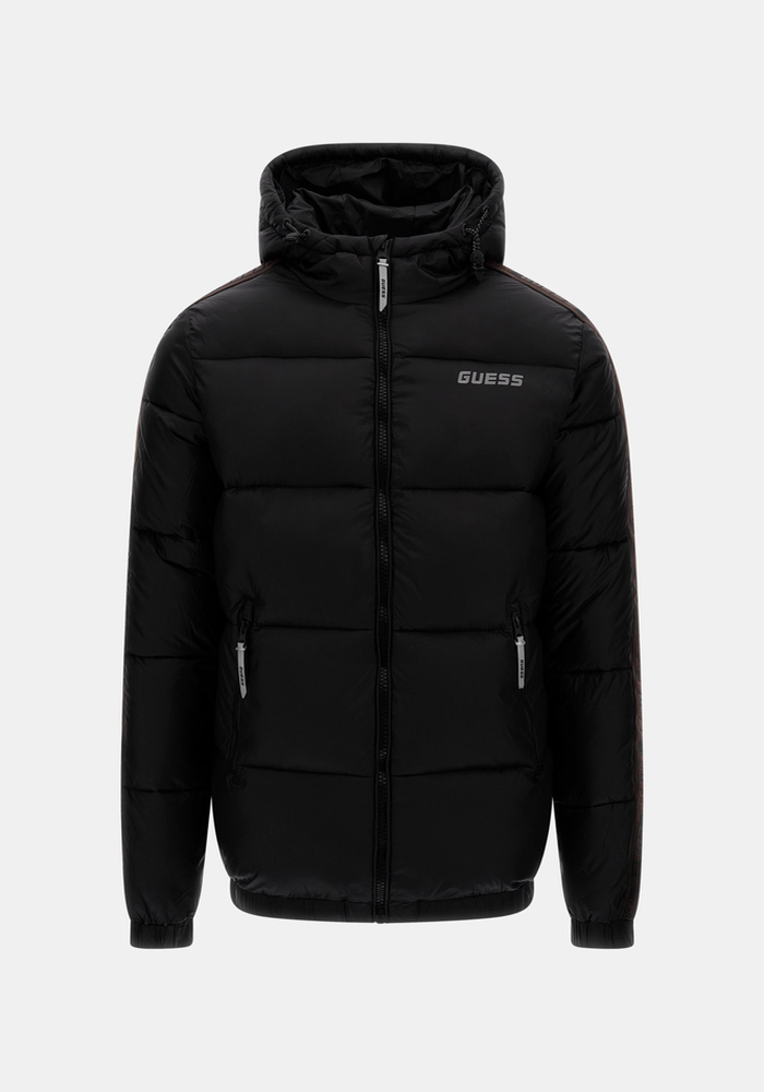 Chaqueta Guess Hombre Byrnie Padded Jacket Negro-3