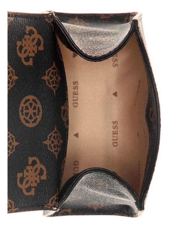 Mini Cartera Guess Mujer Sestri Logo Micro Mini Café-3