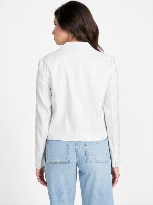 Chaqueta Ls Linden Cropped Blazer Blanco-3