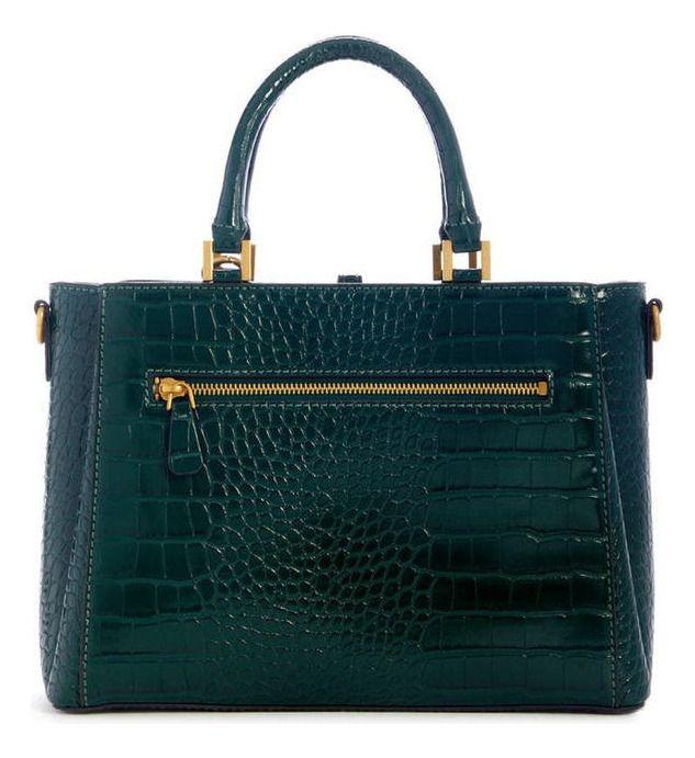 Cartera Guess Mujer James Girlfriend Satchel Verde-2