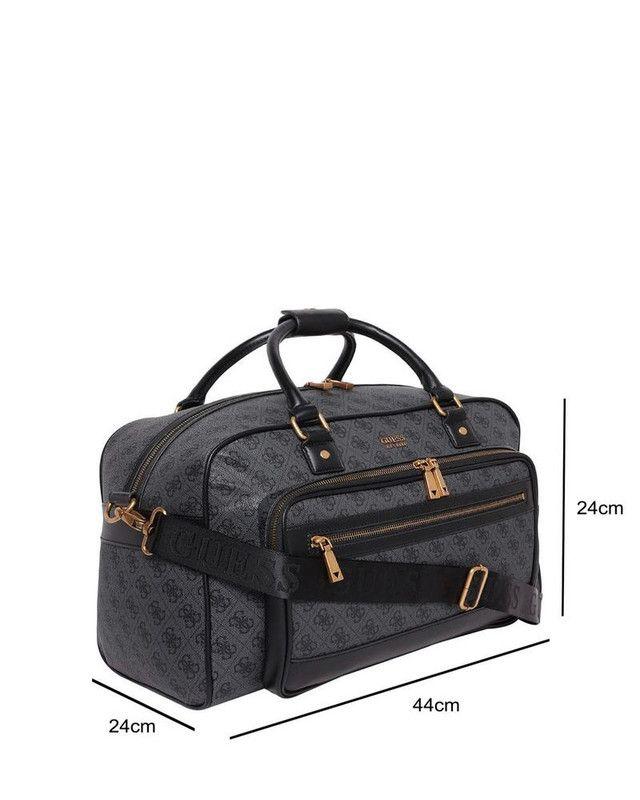 Bolso Guess Hombre Keith 28 In Upright 8-Wheeler Negro-4