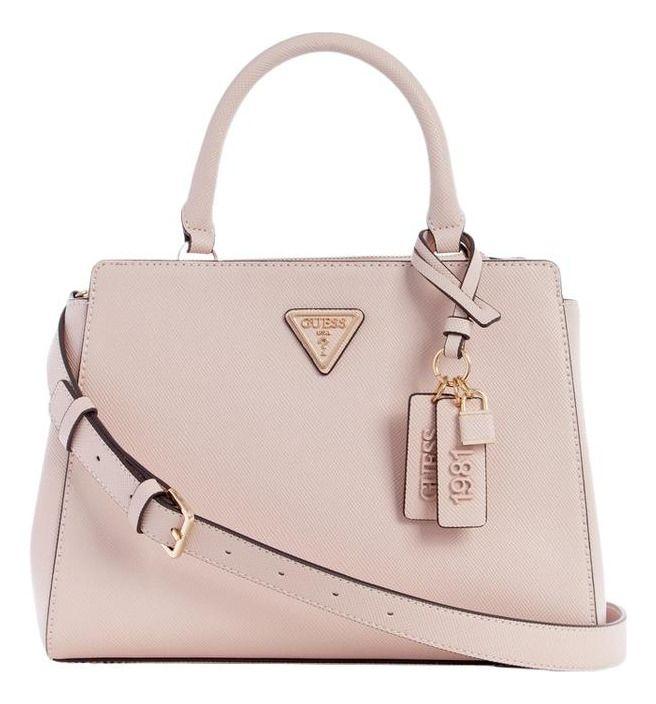 Cartera Guess Mujer Eco Elements Grlfrnd Satchel Crema-0
