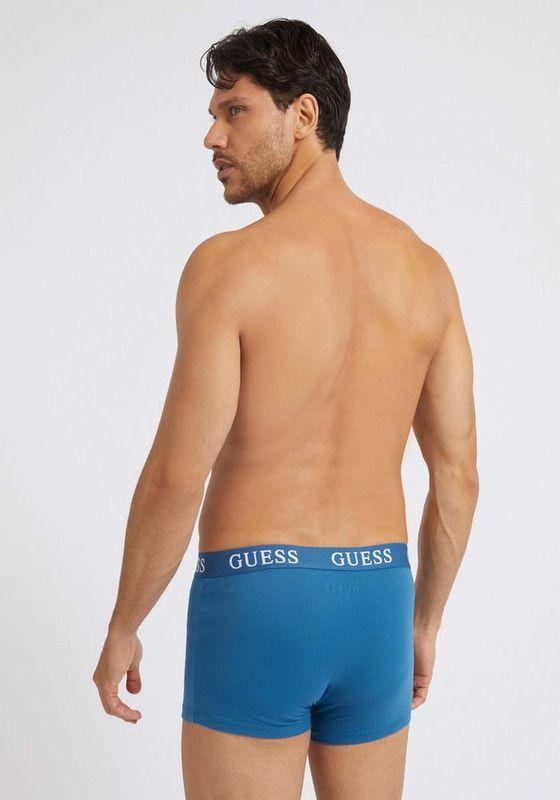 Boxer Guess Hombre Joe Boxer Trunk 3 Pack Azul-1