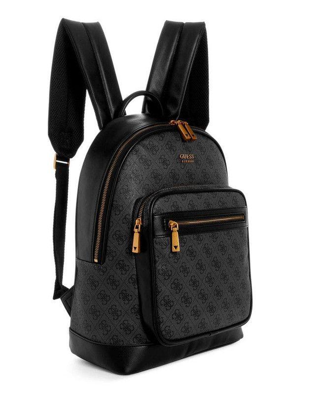 Mochila Guess Hombre Keith Backpack Negro-1