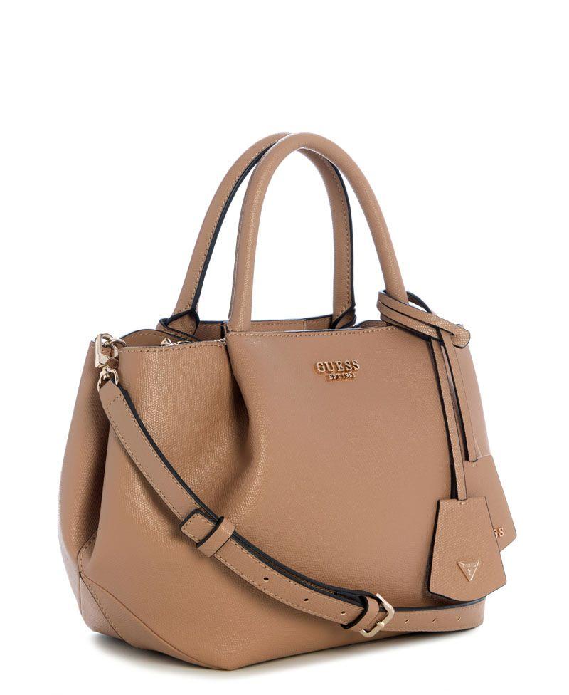 Cartera Amorette Girlfriend Satchel Beige-1