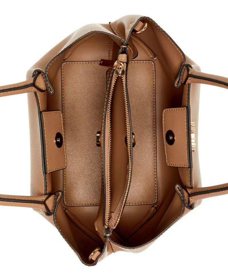 Cartera Amorette Girlfriend Satchel Beige-3