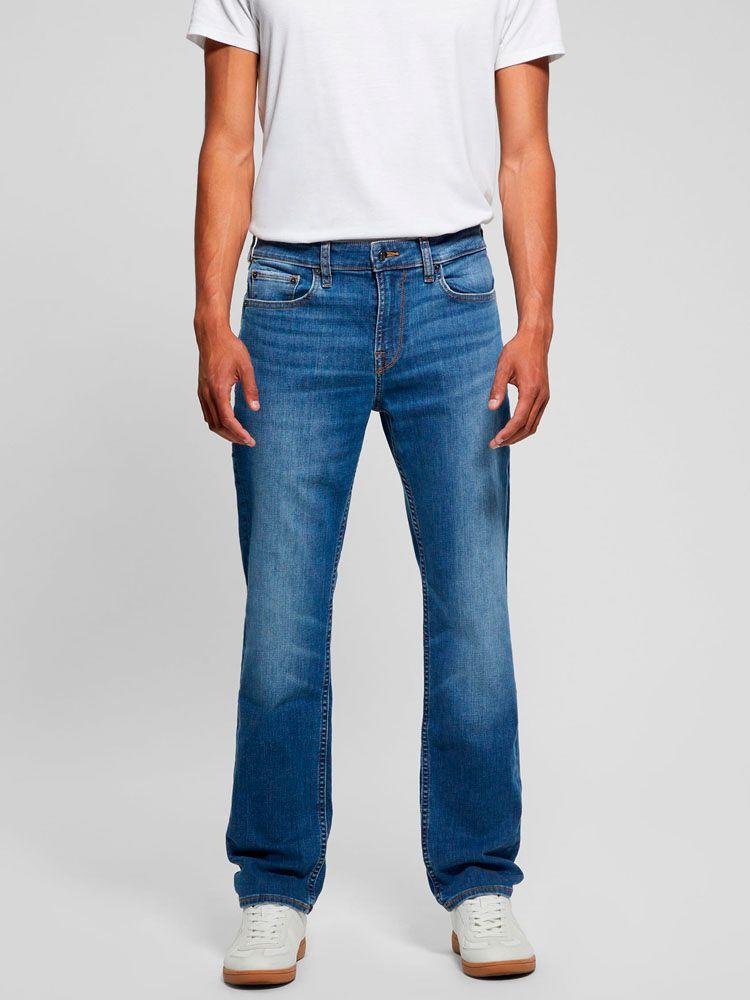 Jeans Guess Hombre Davis Azul.-1
