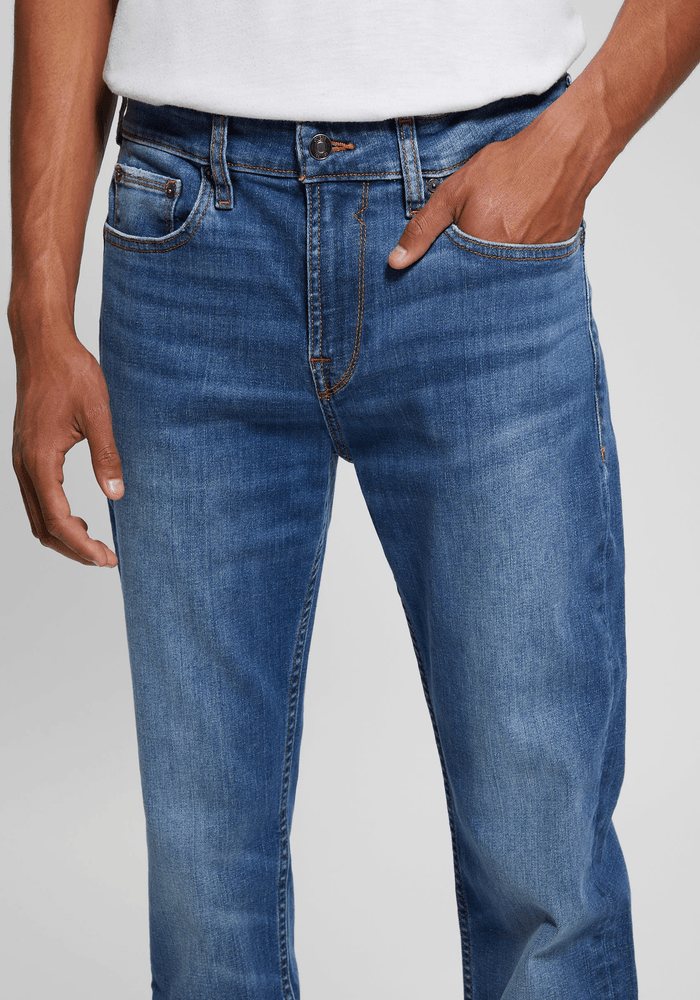 Jeans Guess Hombre Davis Azul.-4