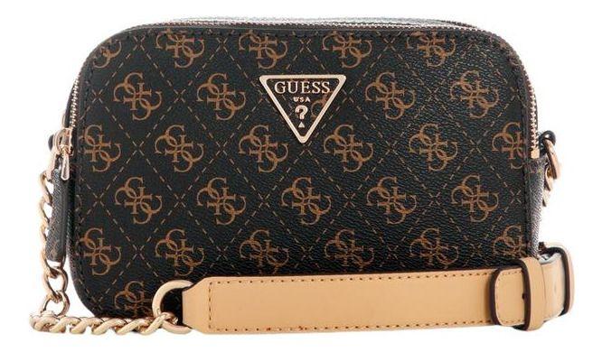 Cartera Guess Mujer Noelle Camera Crossbody - Café-0