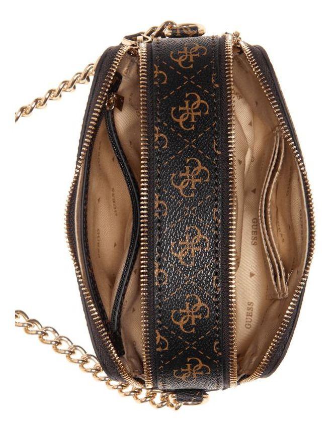 Cartera Guess Mujer Noelle Camera Crossbody - Café-3