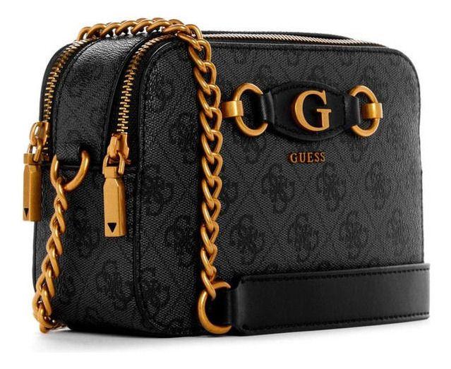 Cartera Guess Mujer Izzy Camera Bag Negro-1