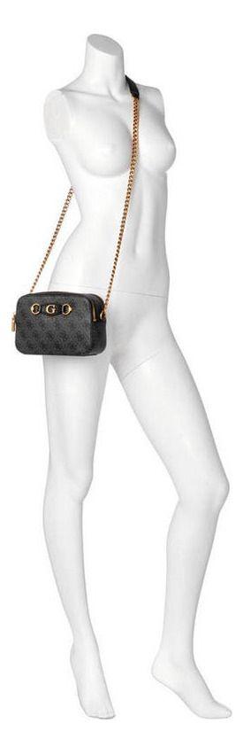 Cartera Guess Mujer Izzy Camera Bag Negro-4