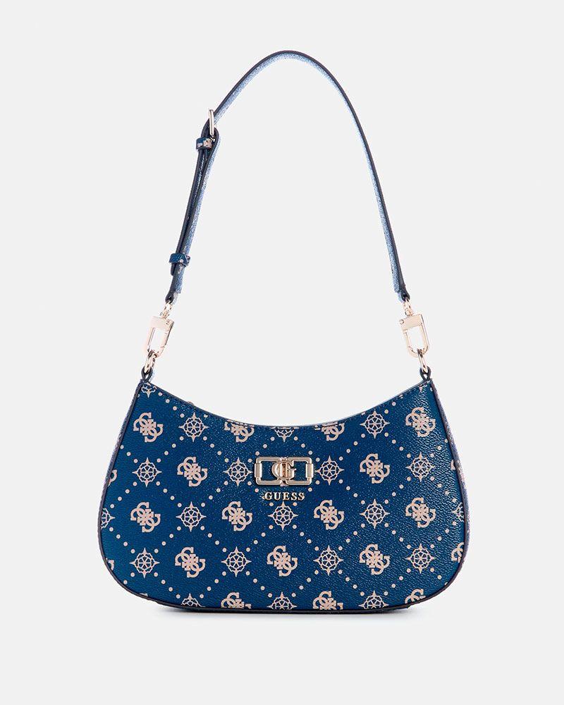 Cartera Emelie Logo Top Zip Shldr Bag Azul-0