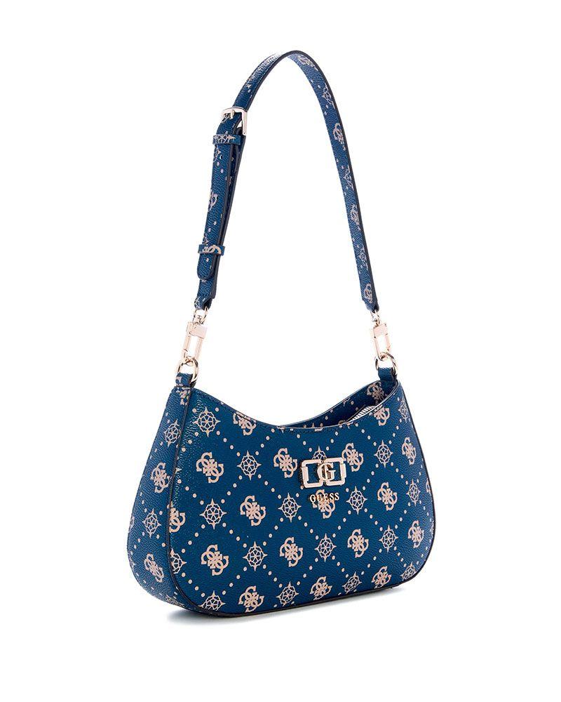 Cartera Emelie Logo Top Zip Shldr Bag Azul-2