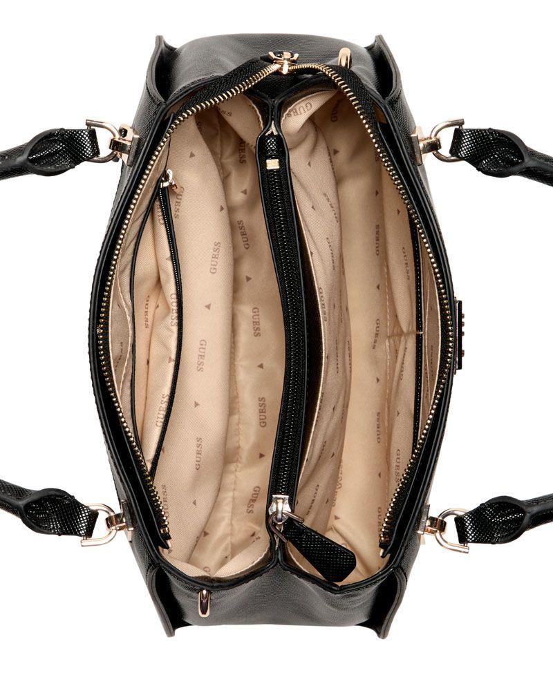 Cartera Noelle Ii Luxury Satchel Negro/Dorado-2