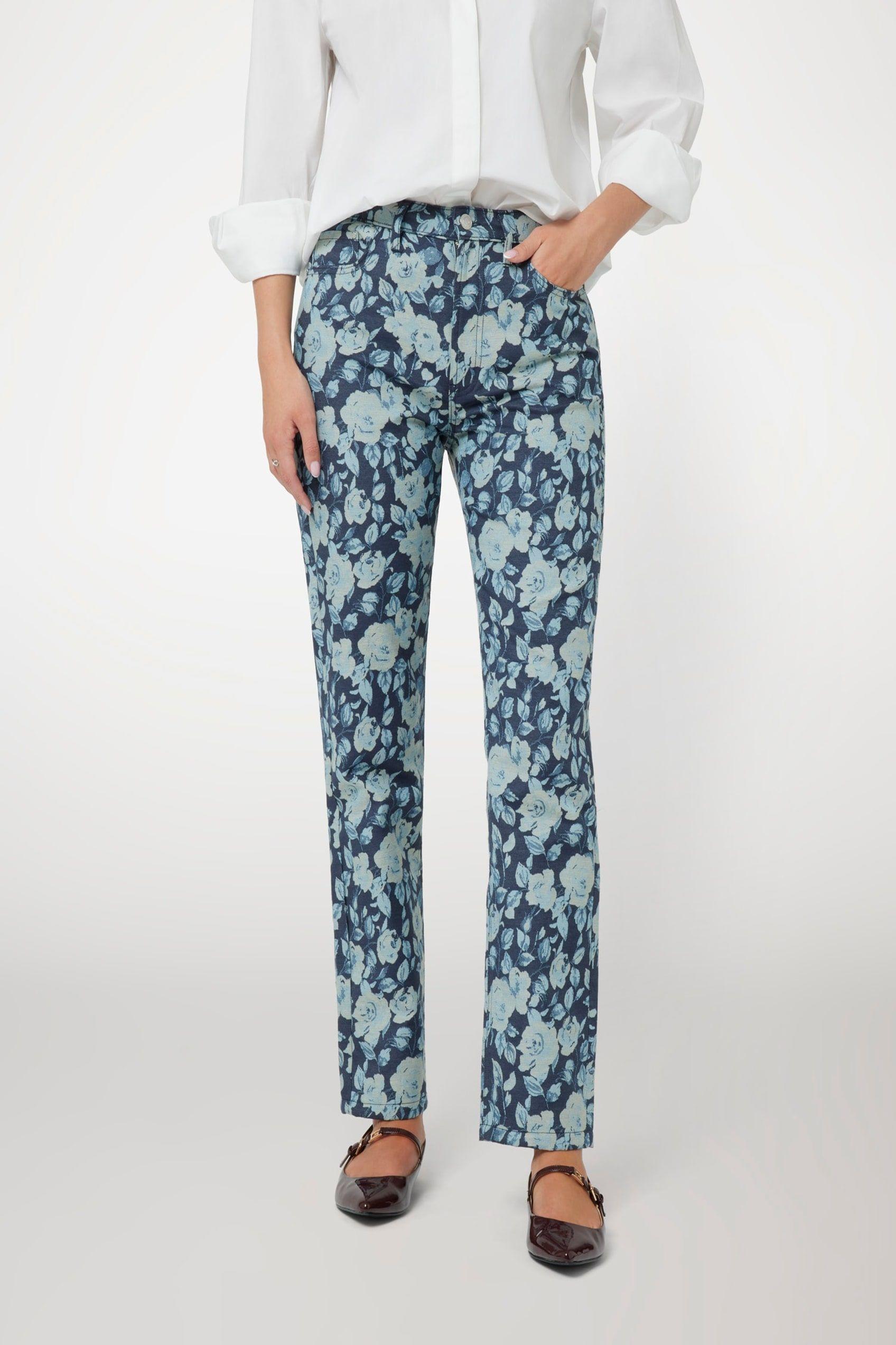 Jeans Guess Mujer Girly Jacquard Pant Surtido-0