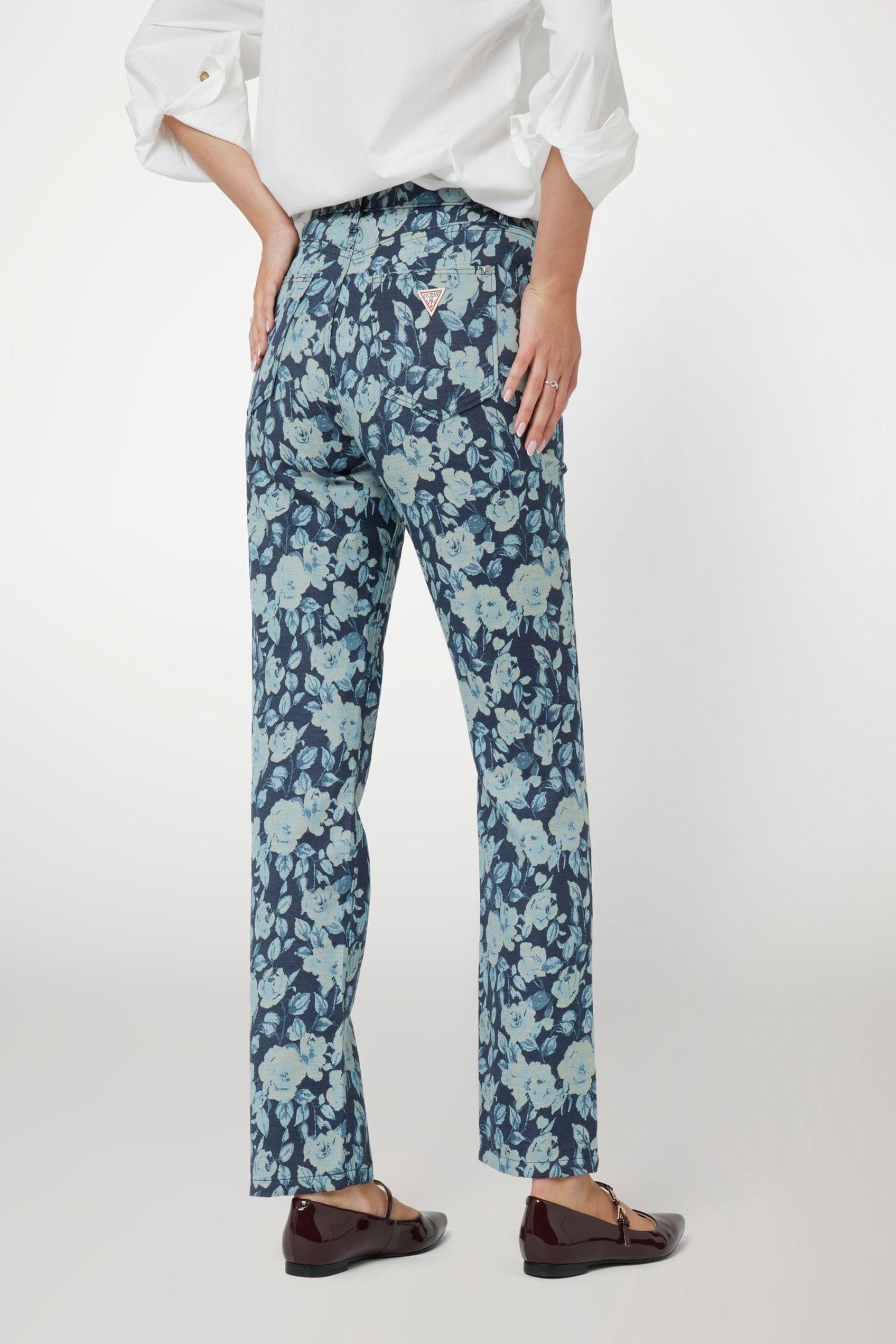Jeans Guess Mujer Girly Jacquard Pant Surtido-2