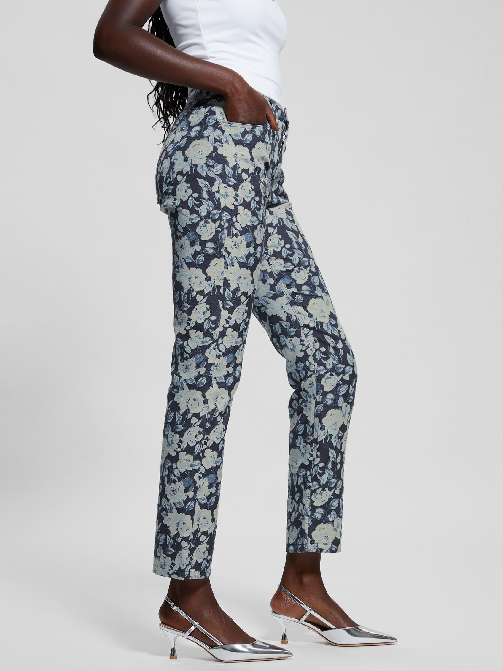 Jeans Guess Mujer Girly Jacquard Pant Surtido-5