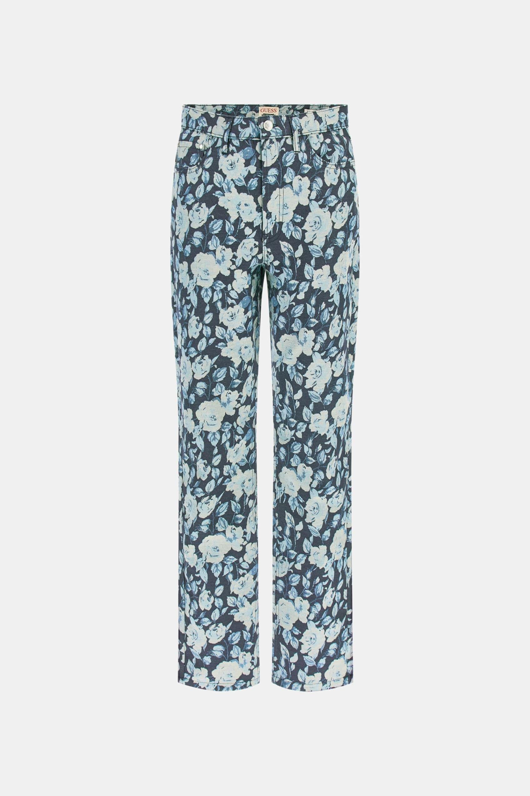 Jeans Guess Mujer Girly Jacquard Pant Surtido-7