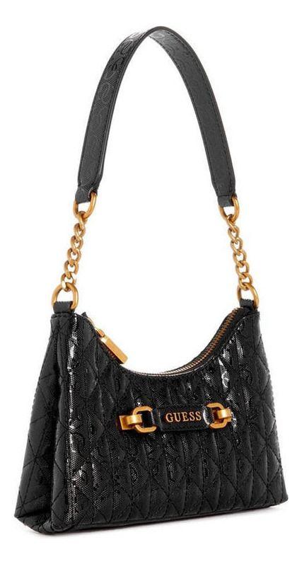 Mini Cartera Guess Mujer Aveta Mini Top Shoulder Bag Negro-1