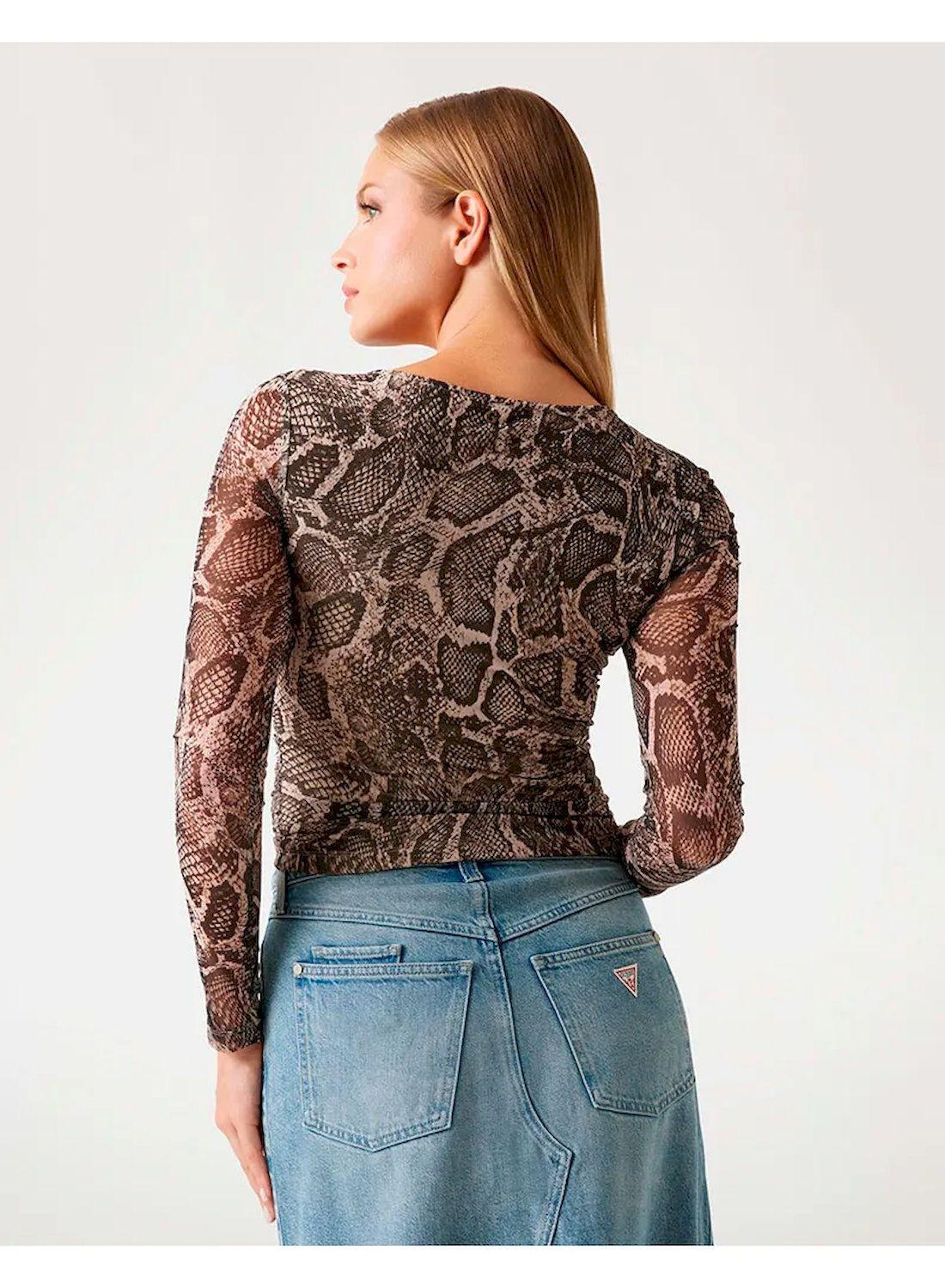 Polera Guess Mujer Ls Bernardette-Multicolor.-1