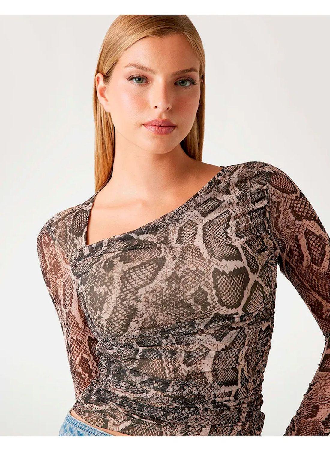 Polera Guess Mujer Ls Bernardette-Multicolor.-2