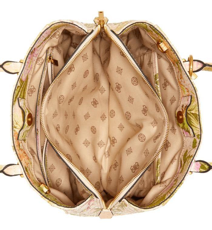 Cartera Guess Mujer Nerina Girlfriend Satchel Multicolor-3