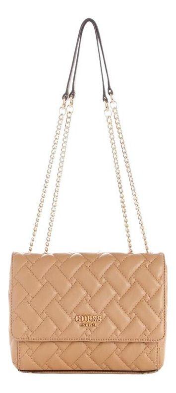 Cartera Guess Mujer Alanna Convertible Xbody Flap Café-0