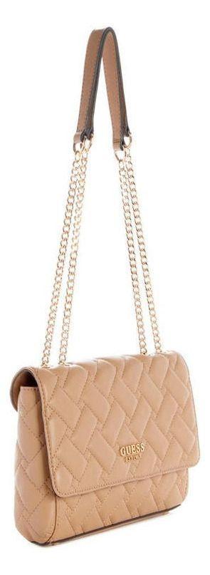 Cartera Guess Mujer Alanna Convertible Xbody Flap Café-1