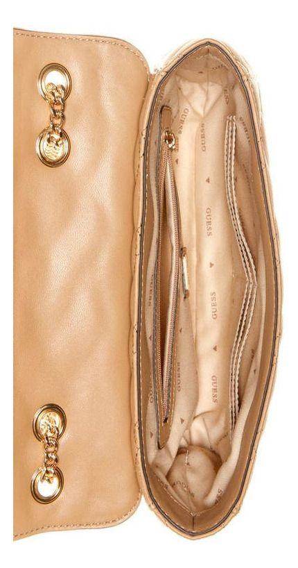 Cartera Guess Mujer Alanna Convertible Xbody Flap Café-3