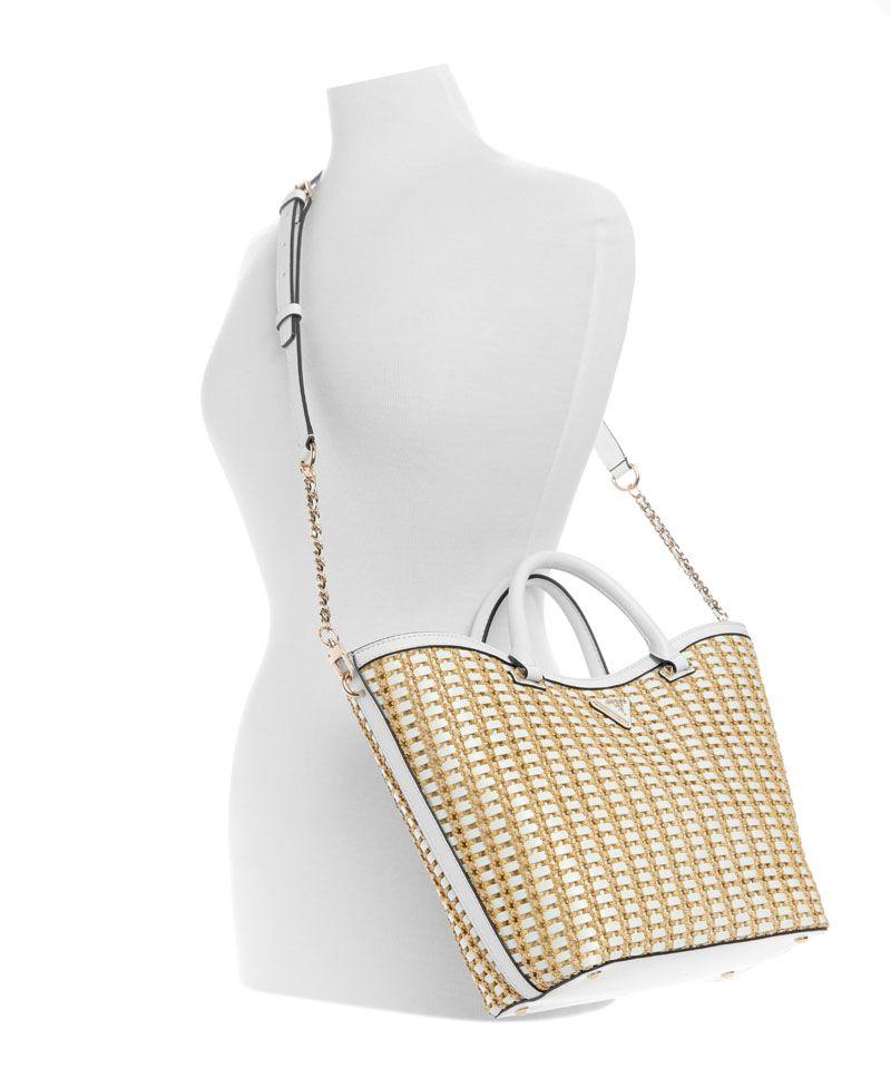 Cartera Guess Atalia Tote Beige-4