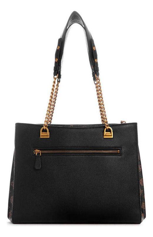 Cartera Guess Mujer Fynna Girlfriend Carryall Negro-2