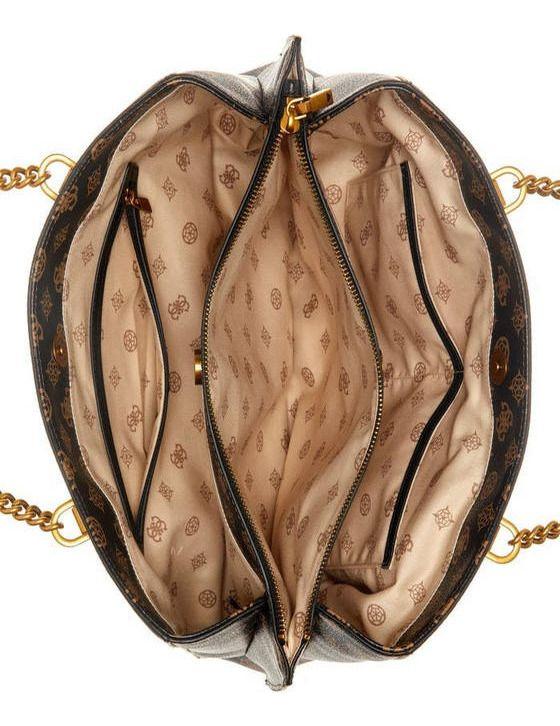 Cartera Guess Mujer Fynna Girlfriend Carryall Negro-3